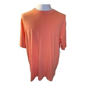 Abound‎ Peach T-Shirt Relaxed Fit Crew Neck Short Sleeve Casual Mens Size Medium
